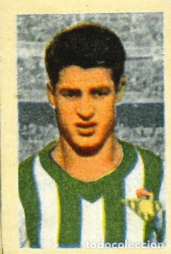Cromos de Futebol: FUTBOL - RUIZ ROMERO - 1959-1960 - 59-60 - REAL BETIS - 139 - VALDERAS (REPRODUCCION)