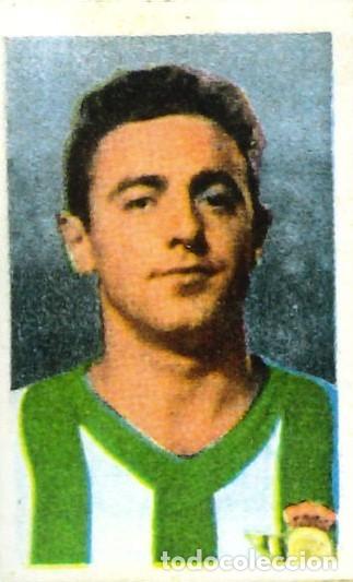 Cromos de f&uacute;tbol: FUTBOL - RUIZ ROMERO - 1959-1960 - 59-60 - REAL BETIS - 140 - ARETA (REPRODUCCION)