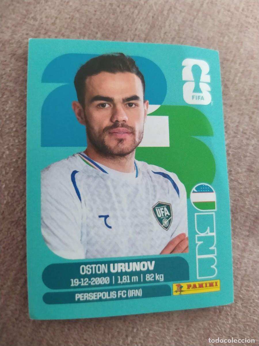 Cromos de f&uacute;tbol: UZB 17 UZB17 Oston URUNOV Uzbekist&aacute;n Mundial 2026 Panini