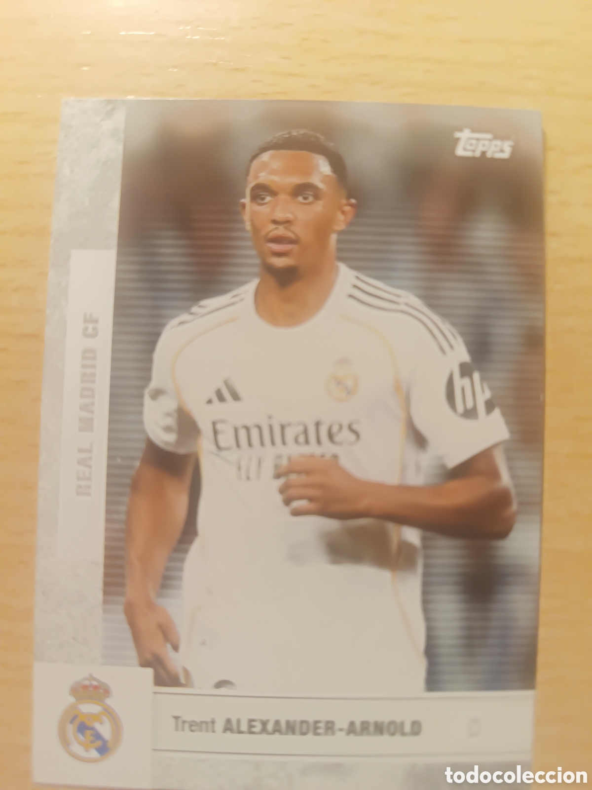 Cromos de f&uacute;tbol: 6 TRENT ALEXANDER ARNOLD TEAM SET REAL MADRID 2025 2026 TOPPS 25 26