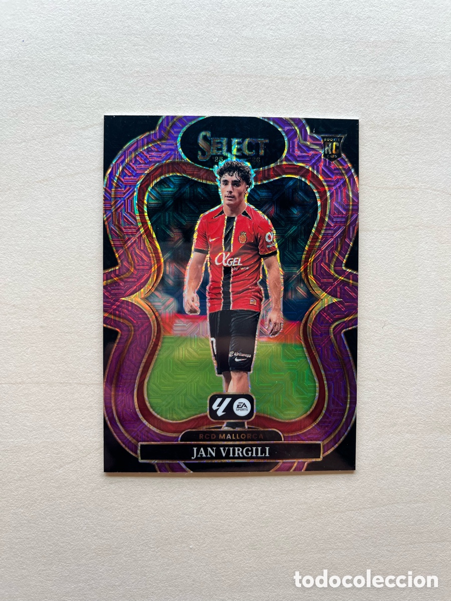 Cromos de f&uacute;tbol: Jan Virgili Rookie Paralelo Rosa Select La Liga 2025-26 - Mallorca