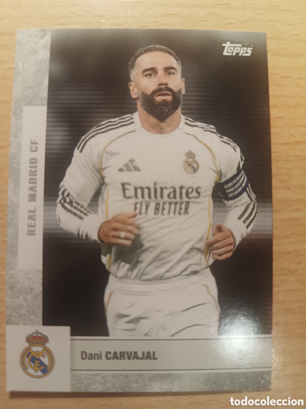 Cromos de f&uacute;tbol: 2 DANIEL CARVAJAL TEAM SET REAL MADRID 2025 2026 TOPPS 25 26