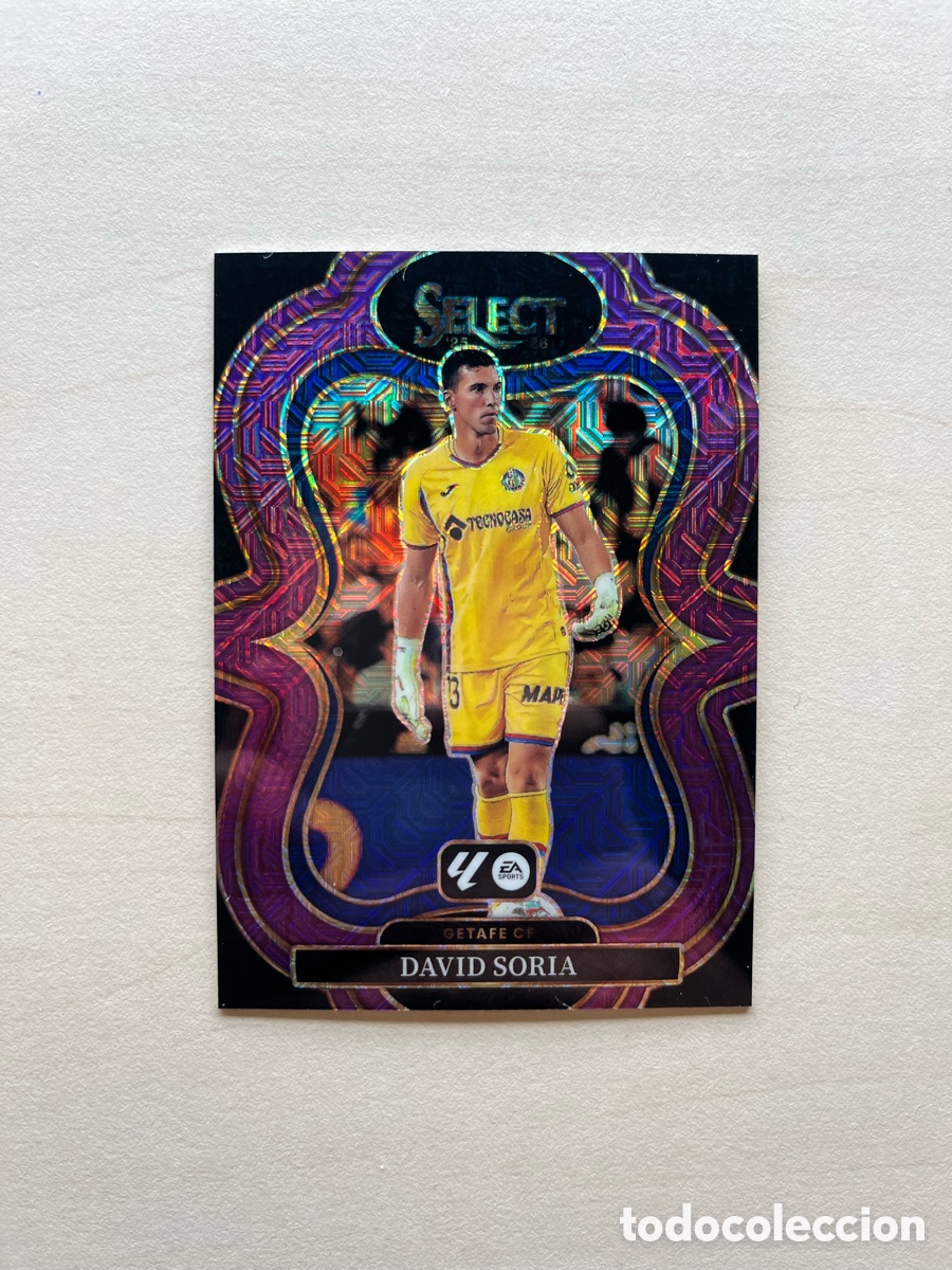 Cromos de f&uacute;tbol: David Soria Paralelo Rosa Select La Liga 2025-26 - Getafe