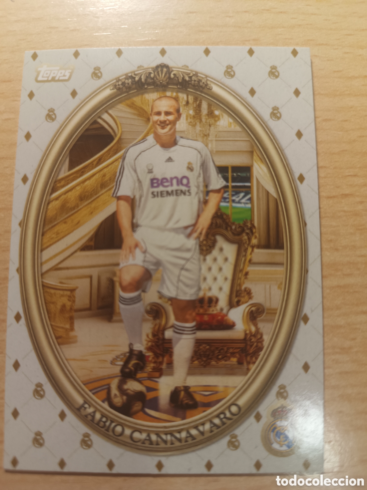 Cromos de f&uacute;tbol: 49 FABIO CANNAVARO KING TEAM SET REAL MADRID 2025 2026 TOPPS 25 26