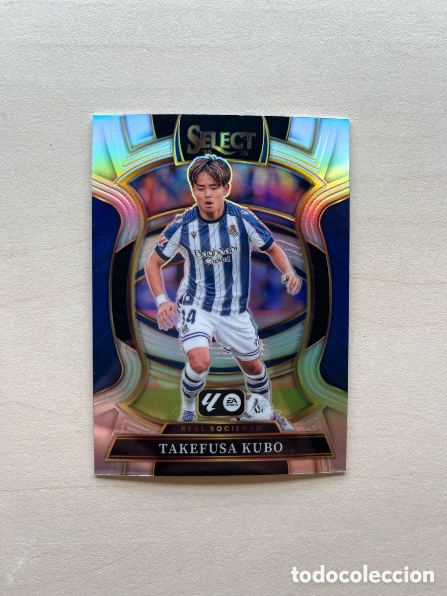 Cromos de f&uacute;tbol: Kubo Refractor Select La Liga 2025-26 - Real Sociedad