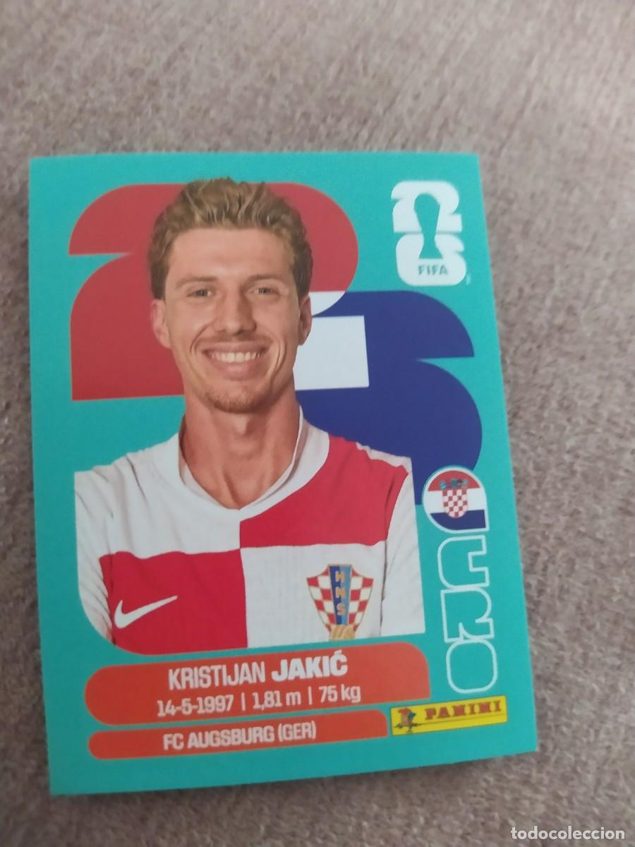 Cromos de f&uacute;tbol: CRO 08 CRO8 Kristijan JAKIC 8 Croacia Mundial 2026 Panini