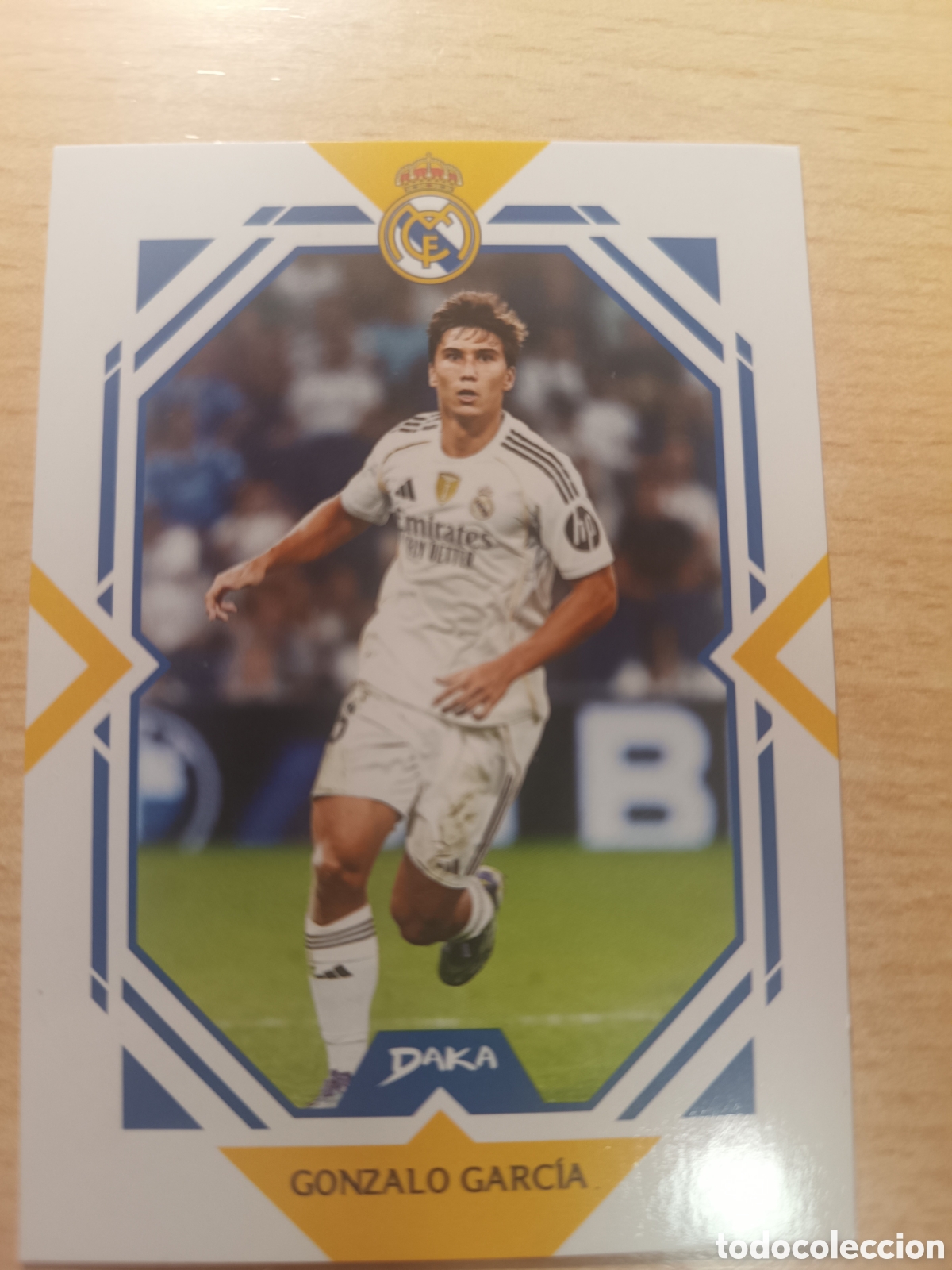 Cromos de f&uacute;tbol: RM 6 A GONZALO GARCIA REAL MADRID DAKA AUDIENCE 2025 2026 25 26