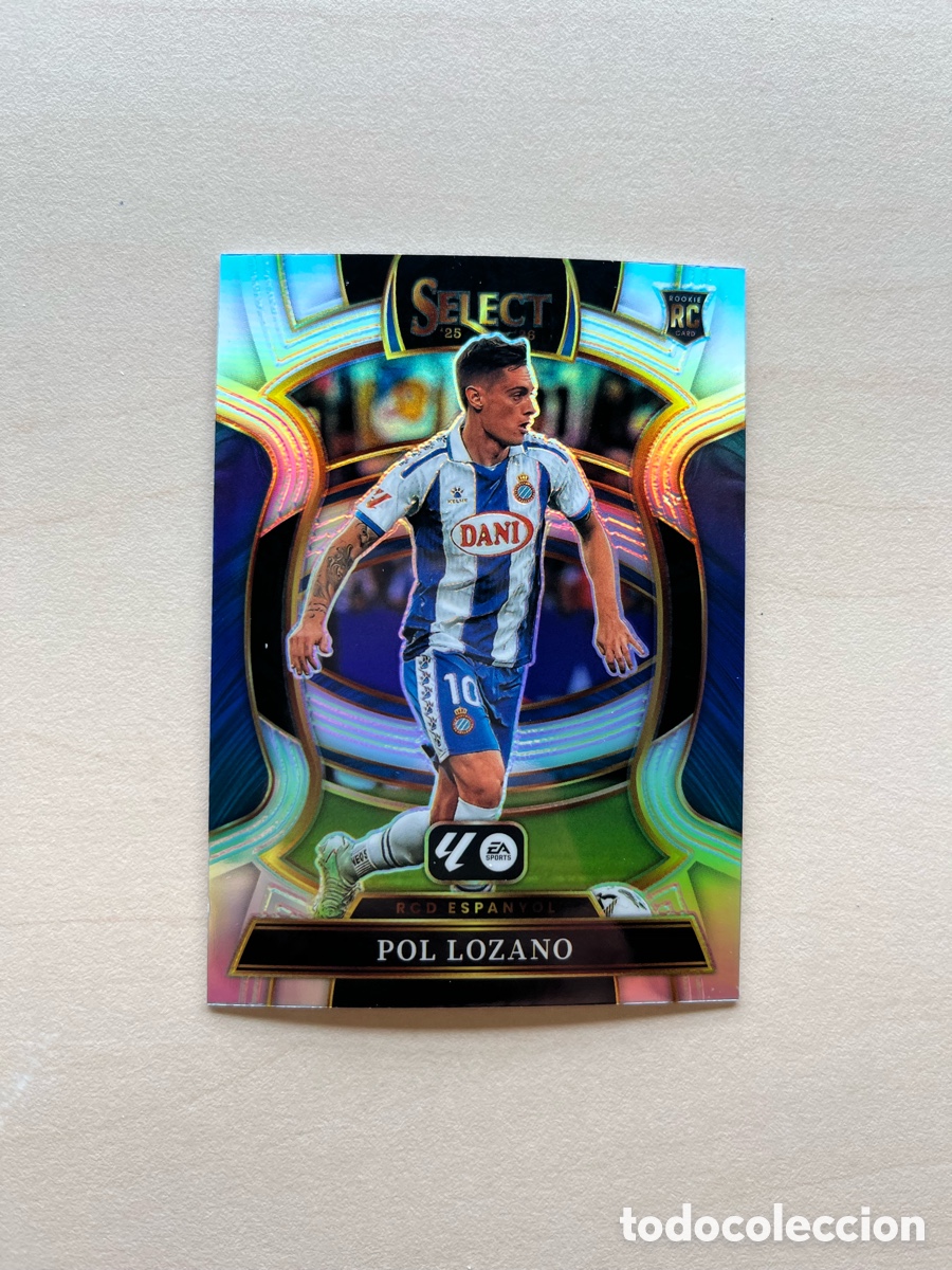 Cromos de f&uacute;tbol: Pol Lozano Rookie Refractor Select La Liga 2025-26 - Espanyol
