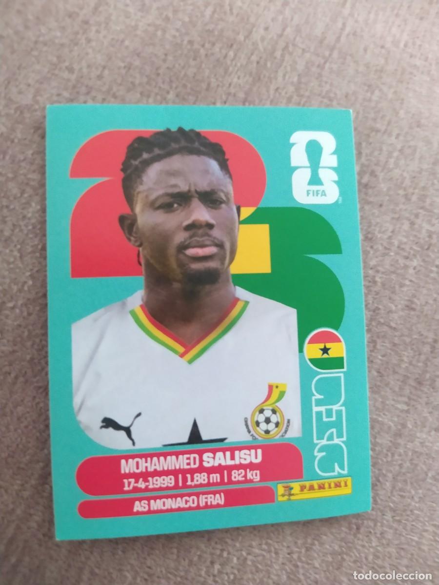 Cromos de f&uacute;tbol: GHA 04 GHA4 Mohammed SALISU 4 Ghana Mundial 2026 Panini