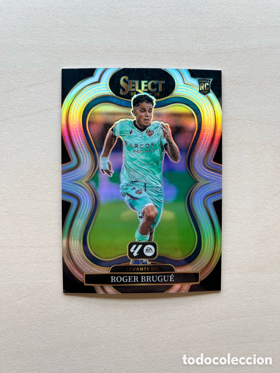 Cromos de f&uacute;tbol: Brugu&eacute; Rookie Refractor Select La Liga 2025-26 - Levante