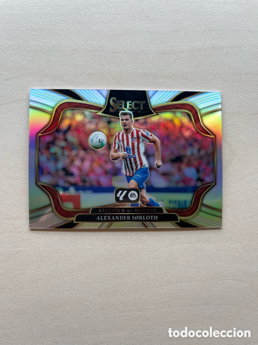 Cromos de f&uacute;tbol: Sorloth Field Level Refractor Select La Liga 2025-26 - Atl&eacute;tico de Madrid