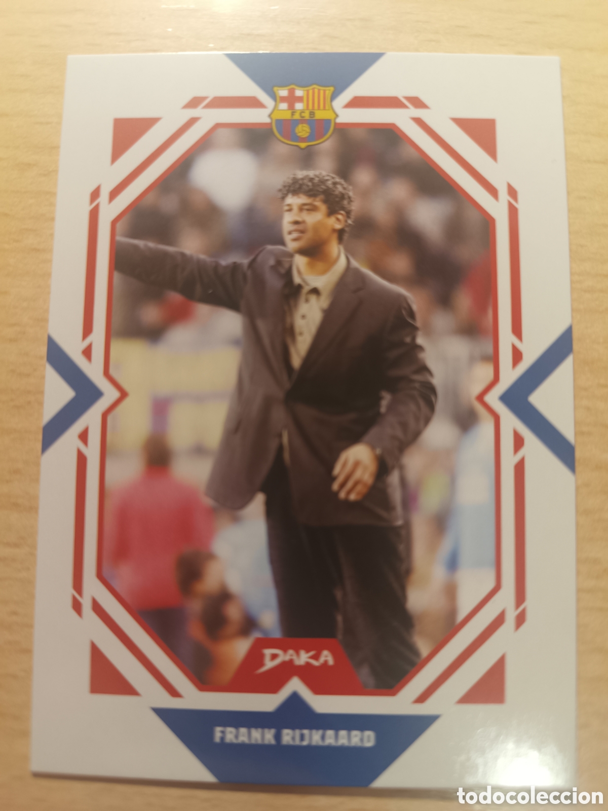 Cromos de f&uacute;tbol: FCB 30 A FRANK RIJKAARD DAKA AUDIENCE FC BARCELONA 2025 2026 25 26