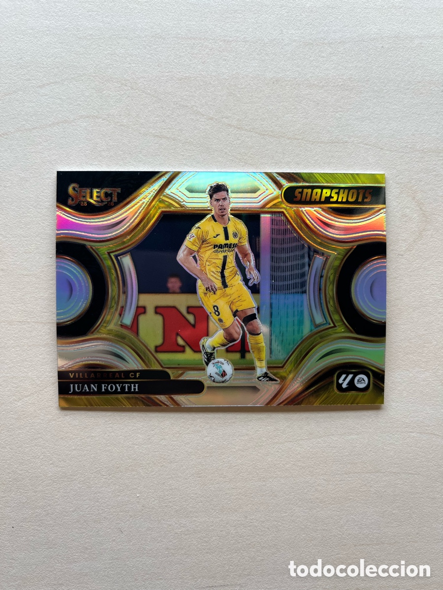 Cromos de f&uacute;tbol: Foyth Snapshots Refractor Select La Liga 2025-26 - Villarreal