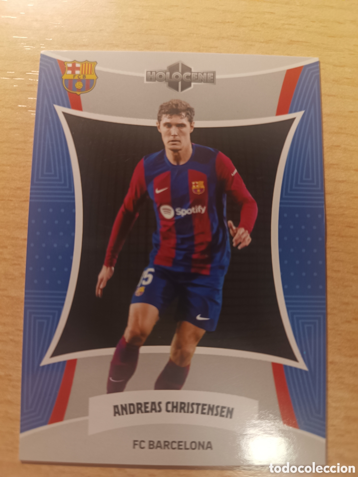Cromos de f&uacute;tbol: NO 19 ANDREAS CHRISTENSEN DAKA HOLOCENE FC BARCELONA 2023 2024 23 24