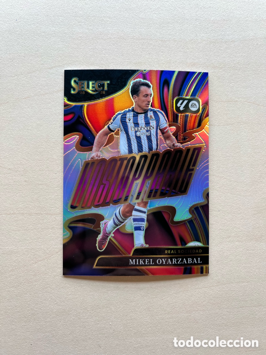 Cromos de f&uacute;tbol: Oyarzabal Unestoppable Refractor Select La Liga 2025-26 - Real Sociedad