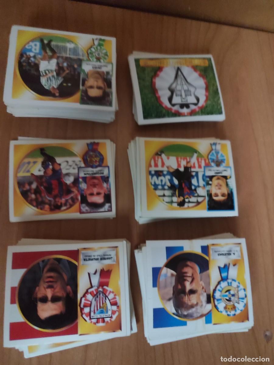Cromos de f&uacute;tbol: lote de 790 cromos, Liga Este temporada 94/ 95 sin pegar