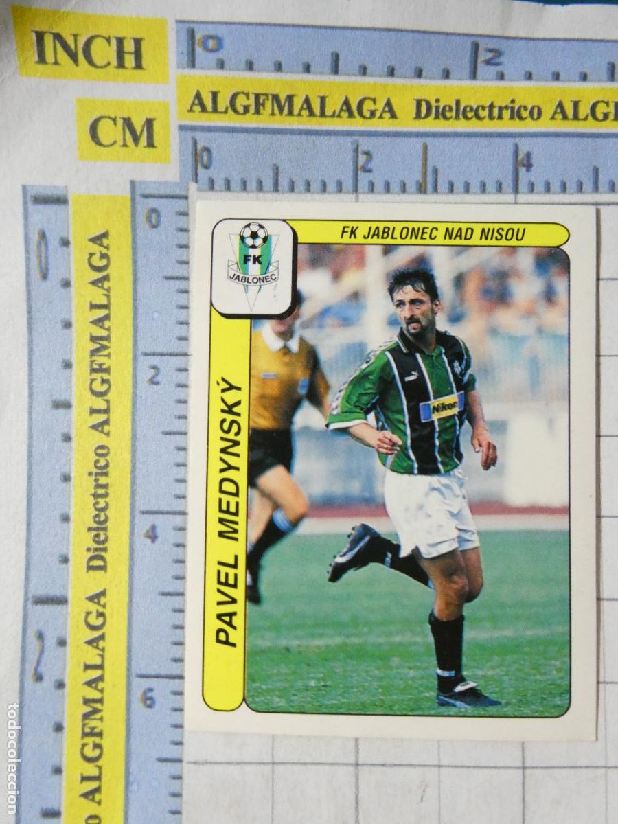 Cromos de f&uacute;tbol: CROMO DE F&Uacute;TBOL. LIGA CHECOSLOVACA 1998 PANINI CESKY FOTBAL. 147 PAVEL MEDYNSKY. 71