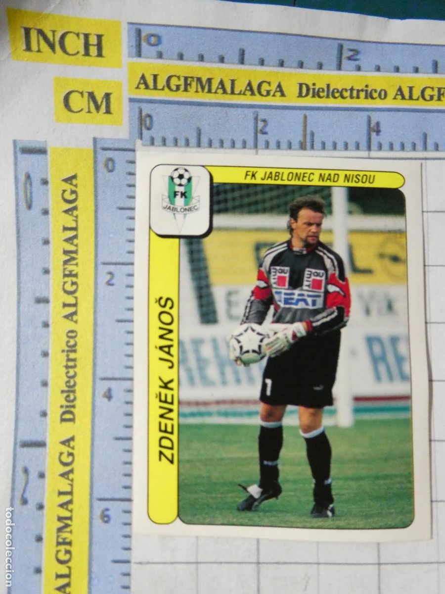 Cromos de f&uacute;tbol: CROMO DE F&Uacute;TBOL. LIGA CHECOSLOVACA 1998 PANINI CESKY FOTBAL. 139 ZDENEK JANOS. 72
