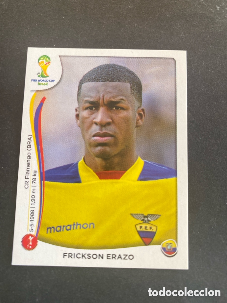 Cromos de f&uacute;tbol: Cromo Mundial Brasil 2014 Ecuador N* 359