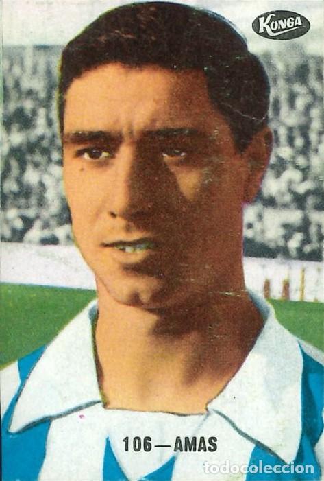 Cromos de f&uacute;tbol: FUTBOL - FHER - KONGA - 1967-1968 - 67-68 - ESPA&Ntilde;OL - 106 - AMAS (DESPEGADO)
