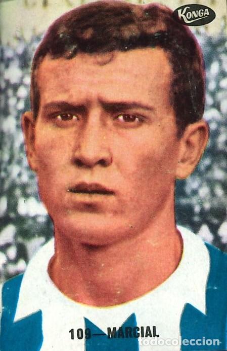 Cromos de f&uacute;tbol: FUTBOL - FHER - KONGA - 1967-1968 - 67-68 - ESPA&Ntilde;OL - 109 - MARCIAL (DESPEGADO)