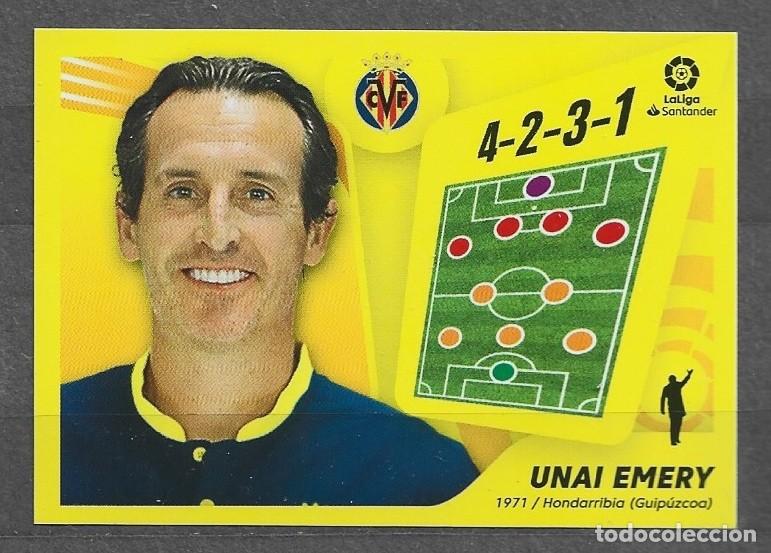 Cromos de f&uacute;tbol: Liga este 21/22 - Unai Emery - N&ordm; 2 - Villarreal CF