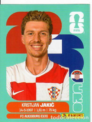 Cromos de f&uacute;tbol: CROMO PANINI MUNDIAL WORLD CUP 2026 - CRO8 CRO 8 - JAKIC - CROACIA