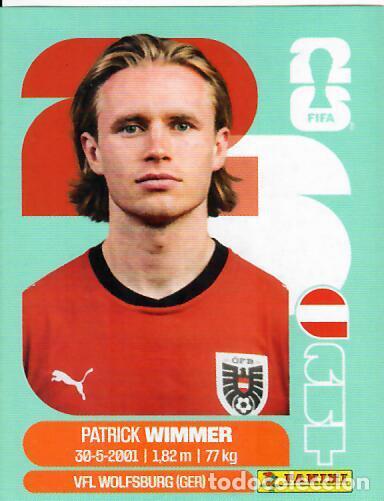 Cromos de f&uacute;tbol: CROMO PANINI MUNDIAL WORLD CUP 2026 - AUT17 AUT 17 - WIMMER - AUSTRIA