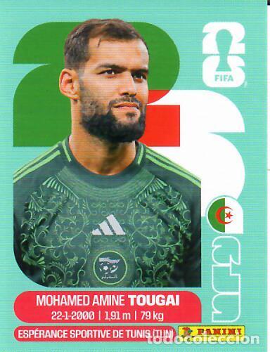Cromos de f&uacute;tbol: CROMO PANINI MUNDIAL WORLD CUP 2026 - ALG6 ALG 6 - TOUGAI - ARGELIA