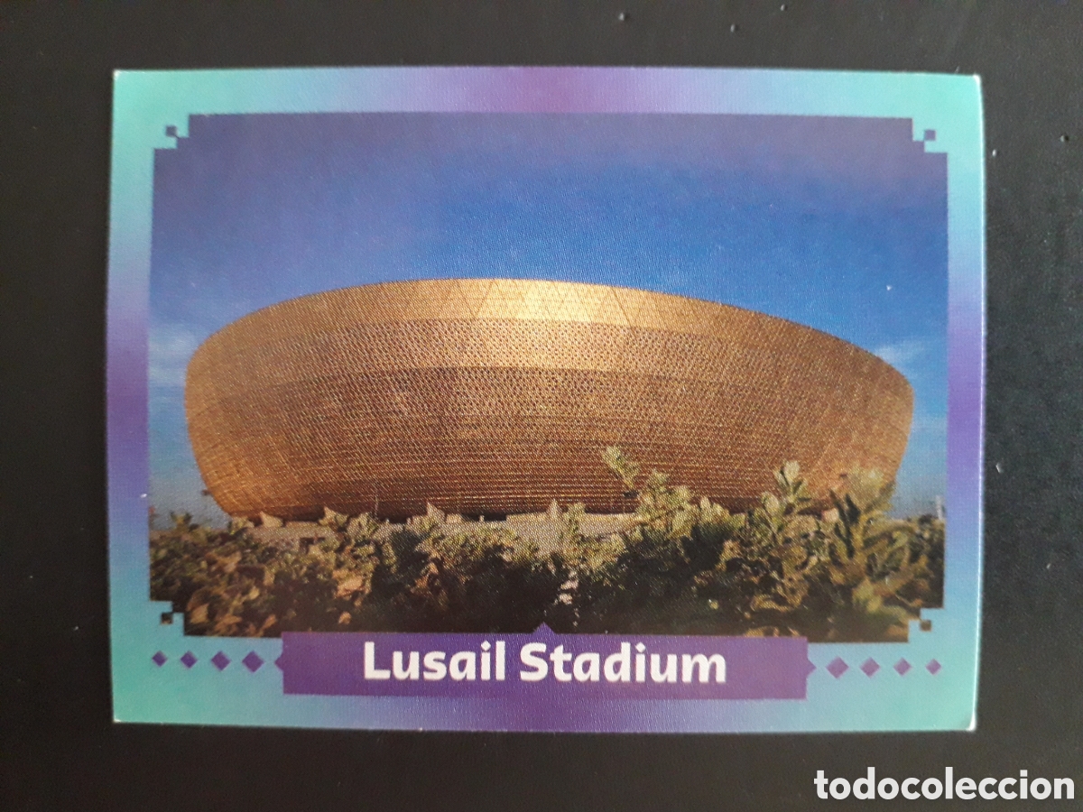 Cromos de f&uacute;tbol: LUSAIL STADIUM N&deg; FWC 16 COPA MUNDIAL DE F&Uacute;TBOL QATAR 2022 22 PANINI SIN PEGAR PEDIDO M&Iacute;NIMO 3&euro;