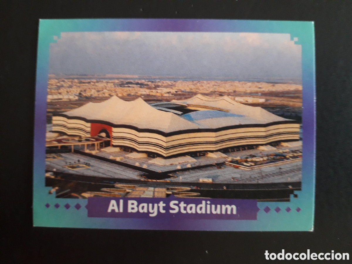 Cromos de f&uacute;tbol: AL BAYT STADIUM N&deg; FWC 14 COPA MUNDIAL DE F&Uacute;TBOL QATAR 2022 22 PANINI SIN PEGAR PEDIDO M&Iacute;NIMO 3&euro;