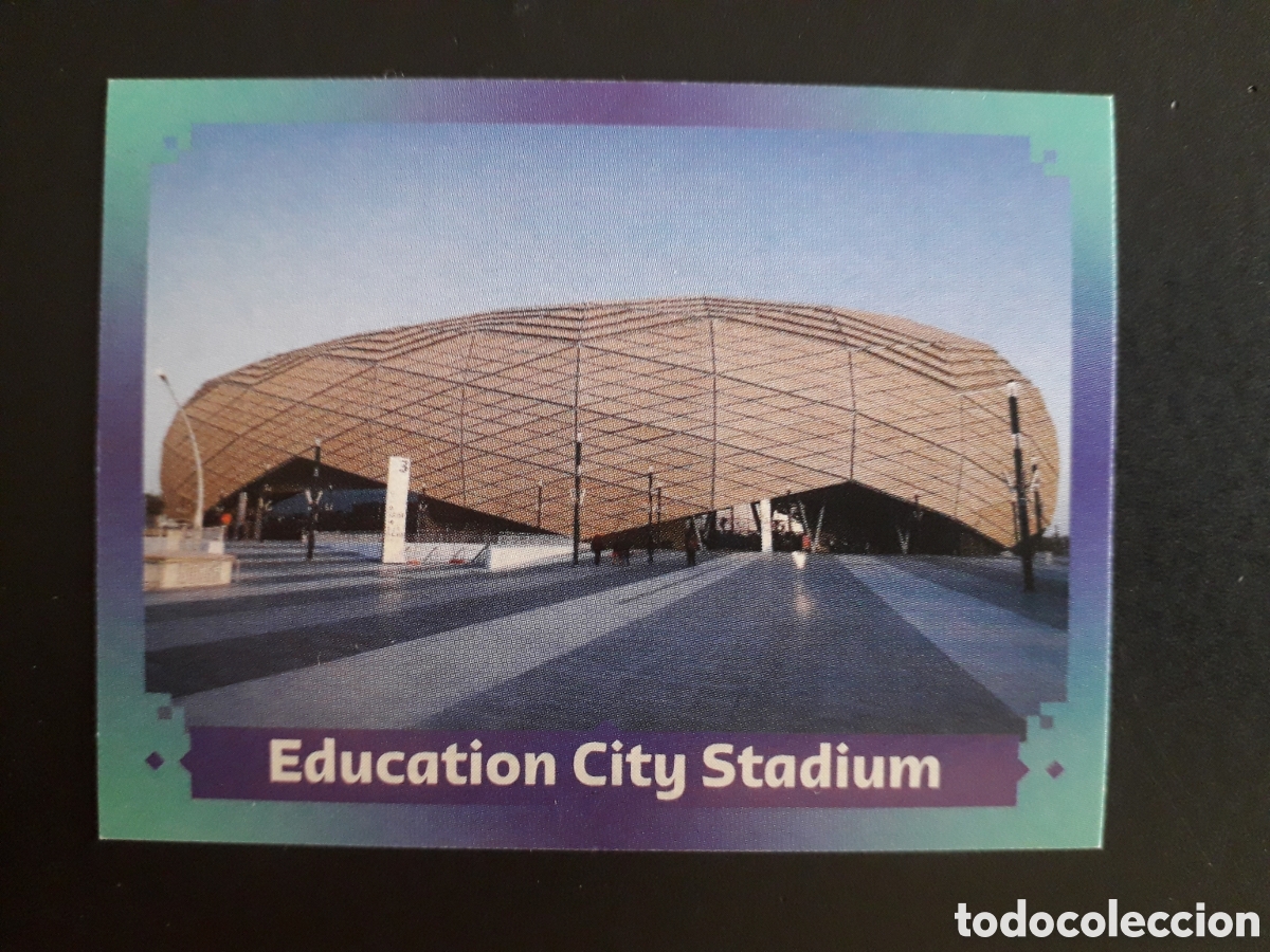 Cromos de f&uacute;tbol: EDUCATION CITY STADIUM N&deg; FWC 11 COPA MUNDIAL DE F&Uacute;TBOL QATAR 2022 22 PANINI SIN PEG PEDIDO M&Iacute;NIM 3&euro;