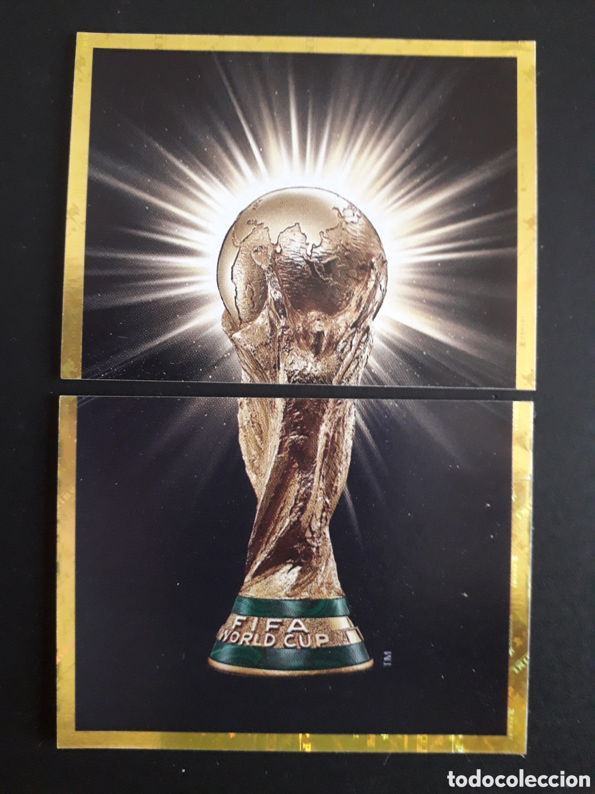 Cromos de f&uacute;tbol: COPA TROFEO N&deg; FWC 2 Y 3 COPA MUNDIAL DE F&Uacute;TBOL QATAR 2022 22 PANINI SIN PEGAR PEDIDO M&Iacute;NIMO 3&euro;