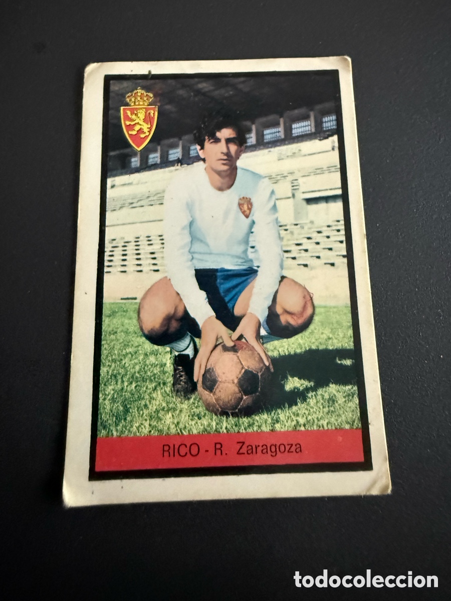 Cromos de f&uacute;tbol: FHER 72-73. RICO ( Real Zaragoza)