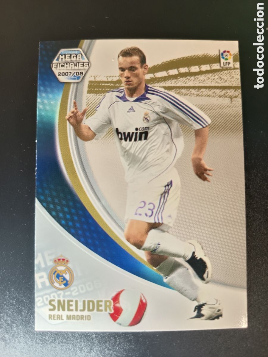 Cromos de f&uacute;tbol: SNEIJDER 503 MEGA FICHAJES MEGACRACKS 2007-08 PANINI