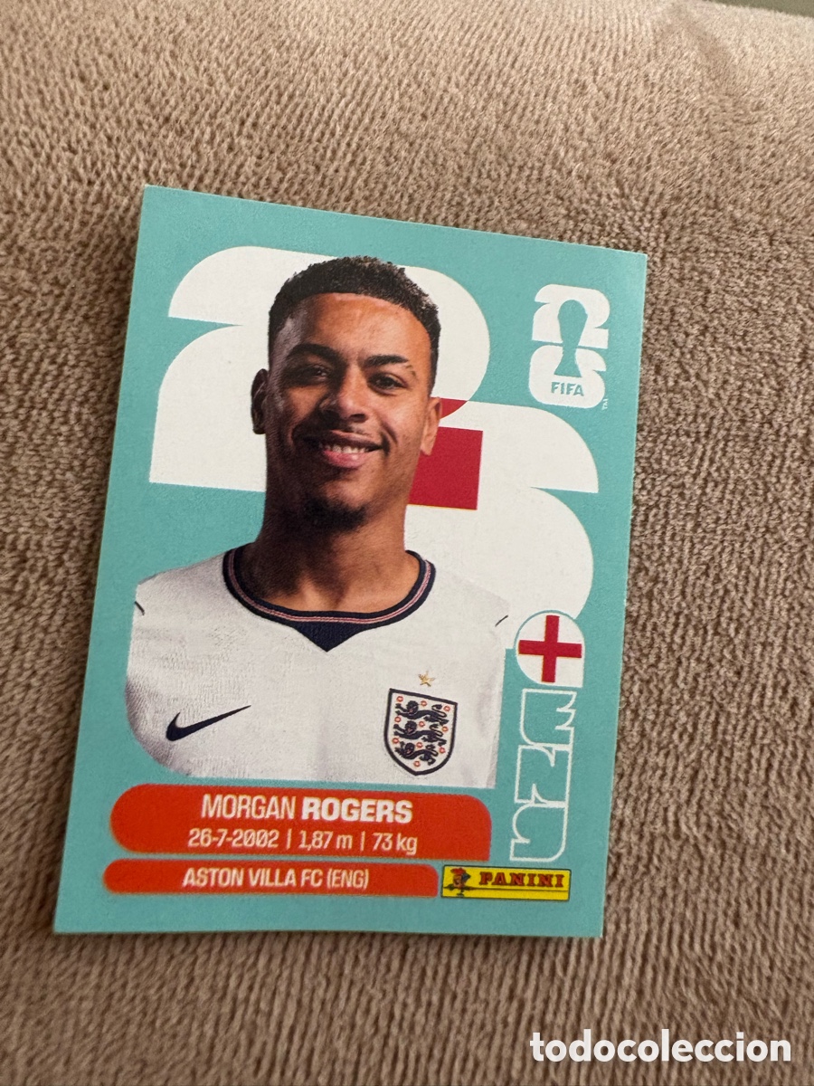 Cromos de f&uacute;tbol: ENG 14 MORGAN ROGERS INGLATERRA CROMOS ALBUM FIFA WORLD CUP MUNDIAL 2026 PANINI