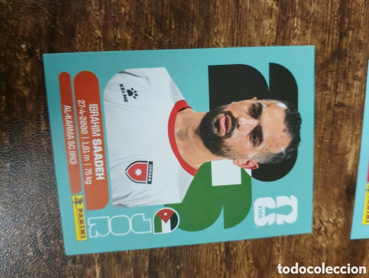 Cromos de f&uacute;tbol: JOR 16 YAZAN AL-NAIMAT JORDANIA CROMOS ALBUM FIFA WORLD CUP MUNDIAL 2026 PANINI