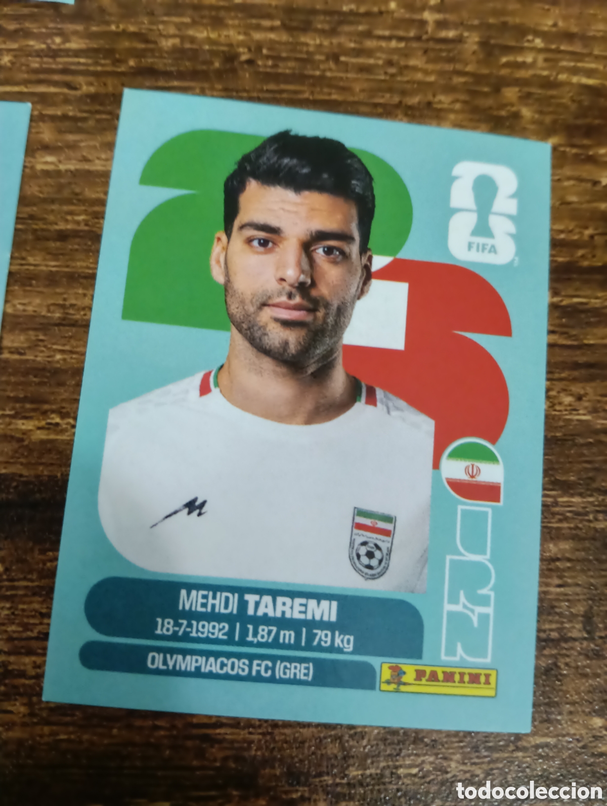 Cromos de f&uacute;tbol: IRN 18 MEHDI TAREMI IRAN CROMOS ALBUM FIFA WORLD CUP MUNDIAL 2026 PANINI