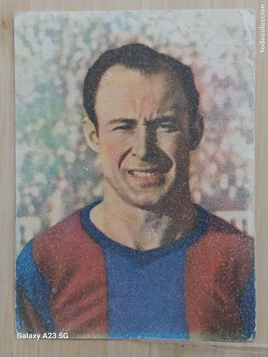 Cromos de f&uacute;tbol: CESAR F C BARCELONA CROMO PROMOCIONAL CHOCOLATES PI 10.3X7.5CMS *