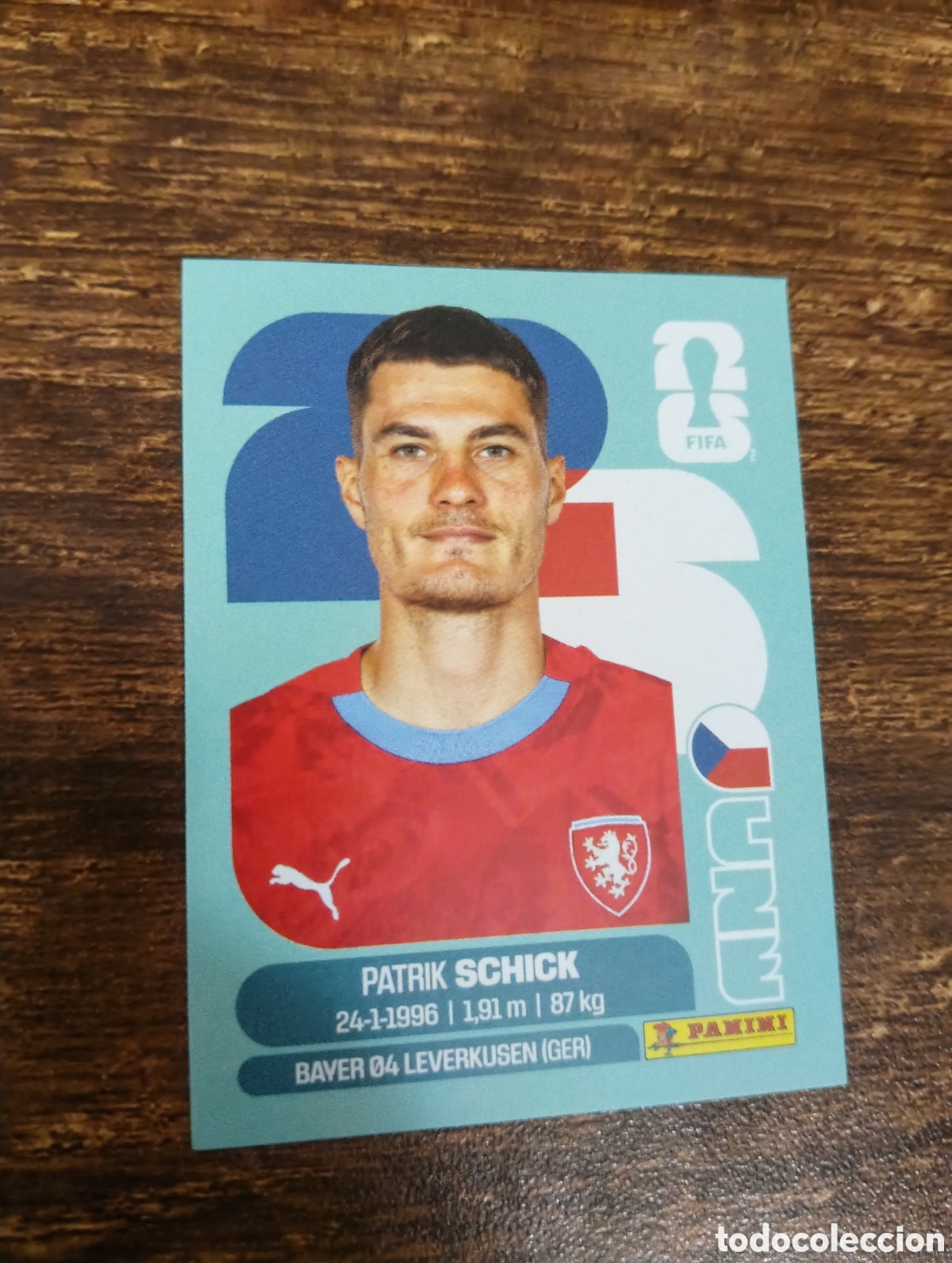 Cromos de f&uacute;tbol: CROMO PANINI MUNDIAL WORLD CUP 2026 - CZE 20 - SCHICK - REP. CHECA