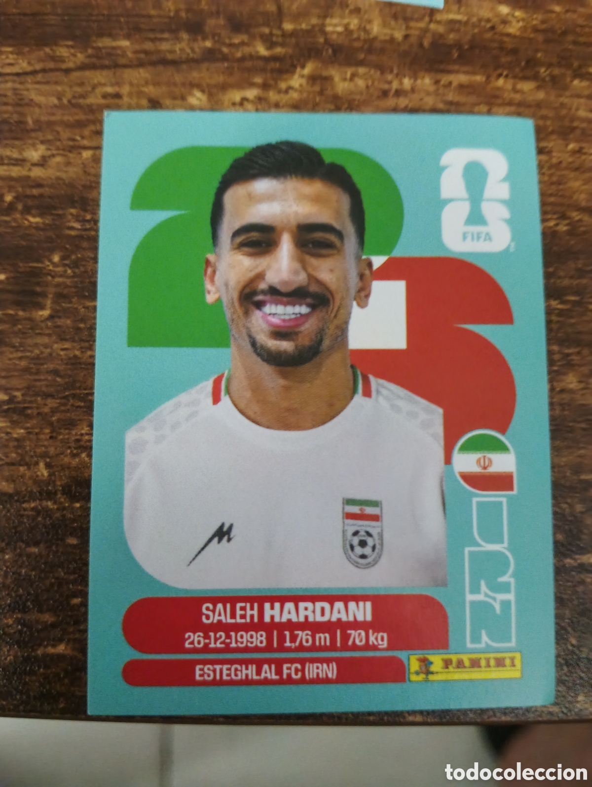 Cromos de f&uacute;tbol: IRN 10 SALEH HARDANI IRAN MUNDIAL FIFA WORLD CUP 2026 26 PANINI STICKERS NUEVO