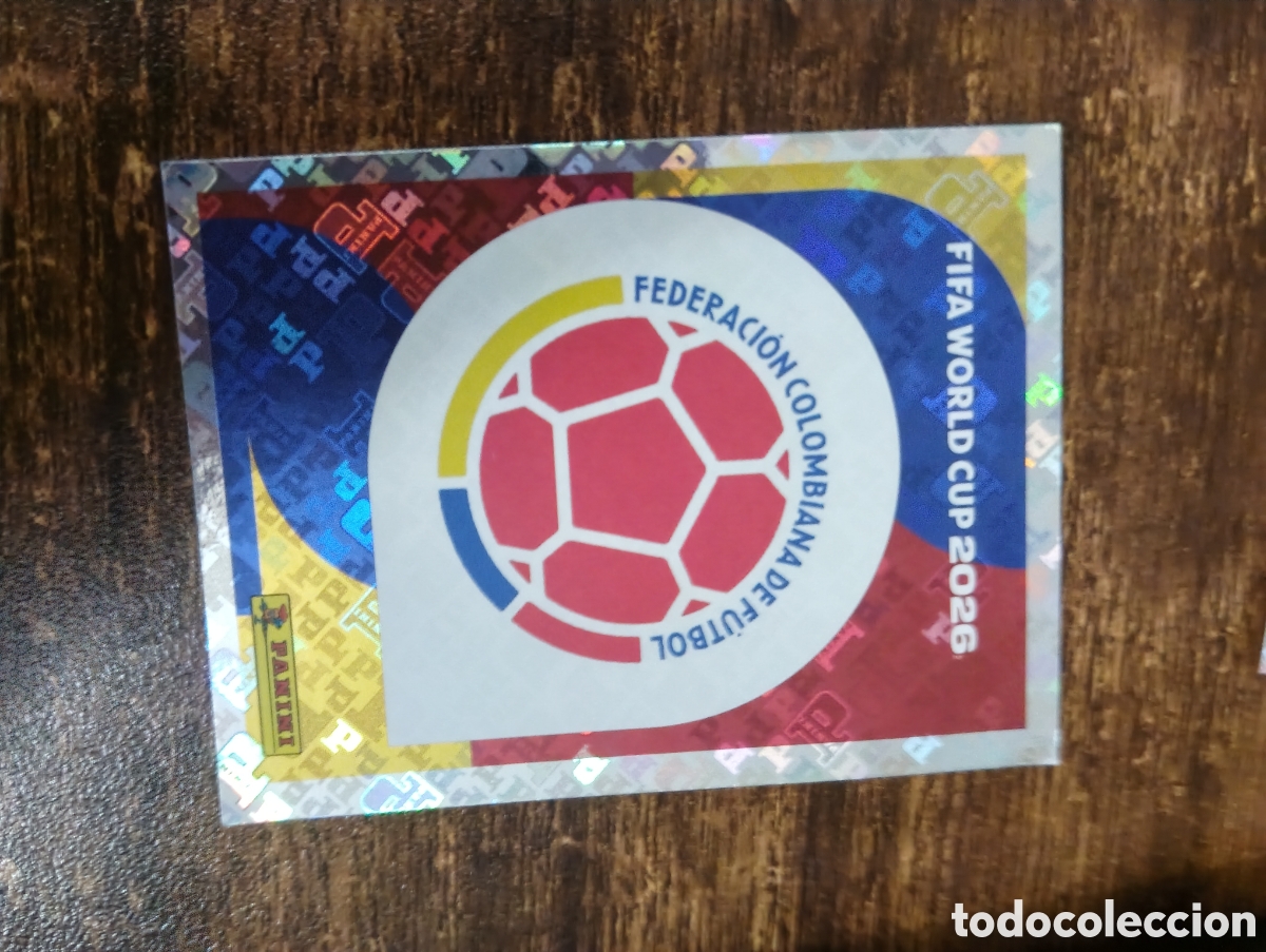 Cromos de f&uacute;tbol: COL 1 COL1 ESCUDO COLOMBIA ⚽ PANINI FIFA MUNDIAL WORLD CUP 26 2026 STICKER ⚽