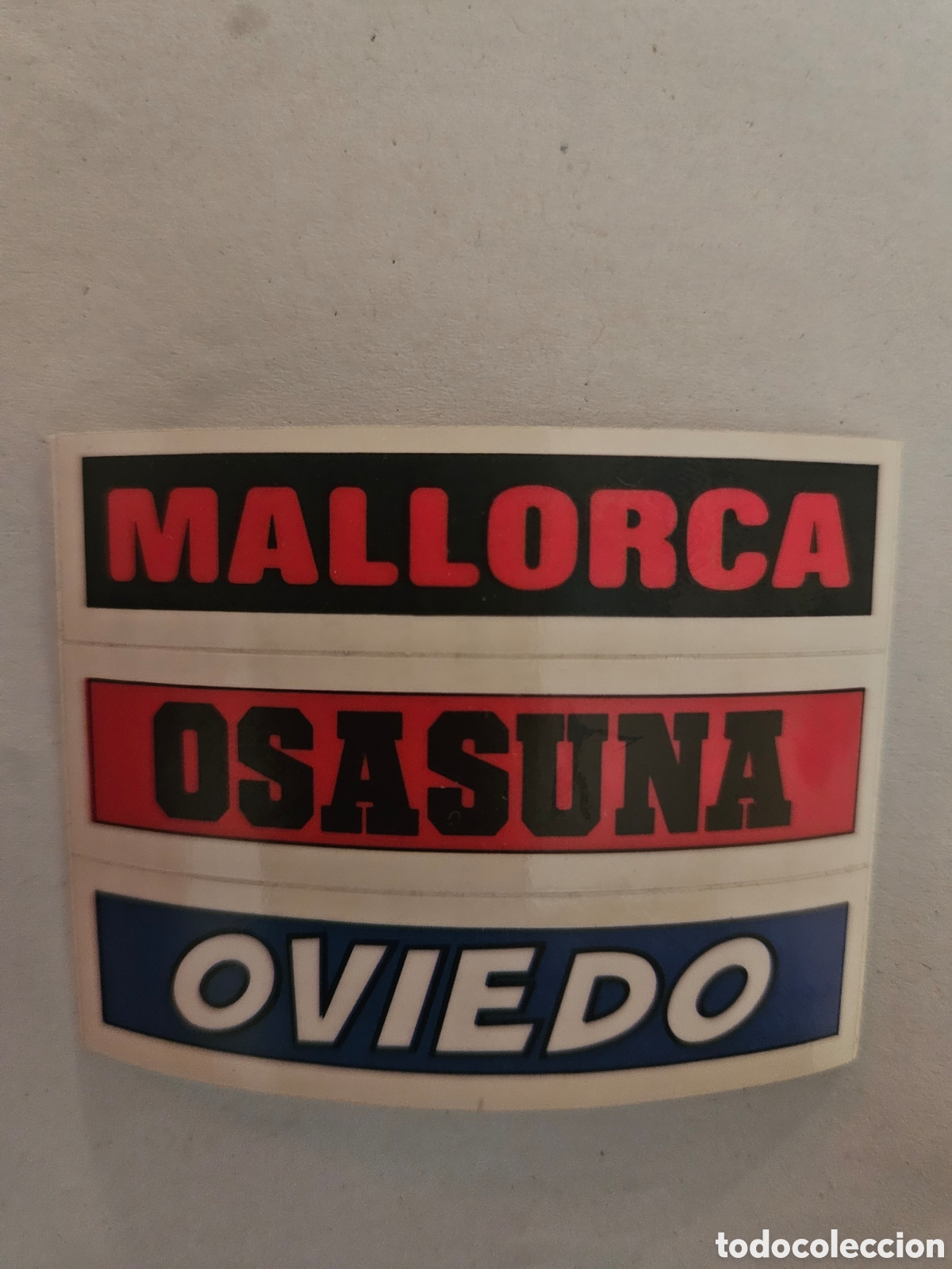 Cromos de f&uacute;tbol: ADHESIVOS P&Oacute;STER CENTRAL MALLORCA OSASUNA OVIEDO LIGA 89-90 F&Uacute;TBOL 90 PANINI. NUNCA PEGADO