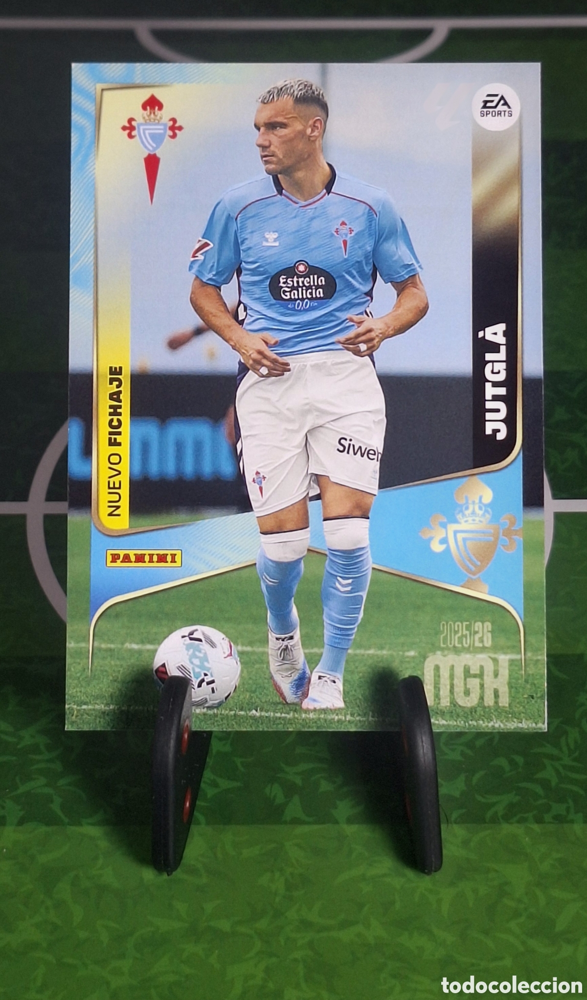Cromos de f&uacute;tbol: JUTGL&Agrave; #443 MGK 2025/2026