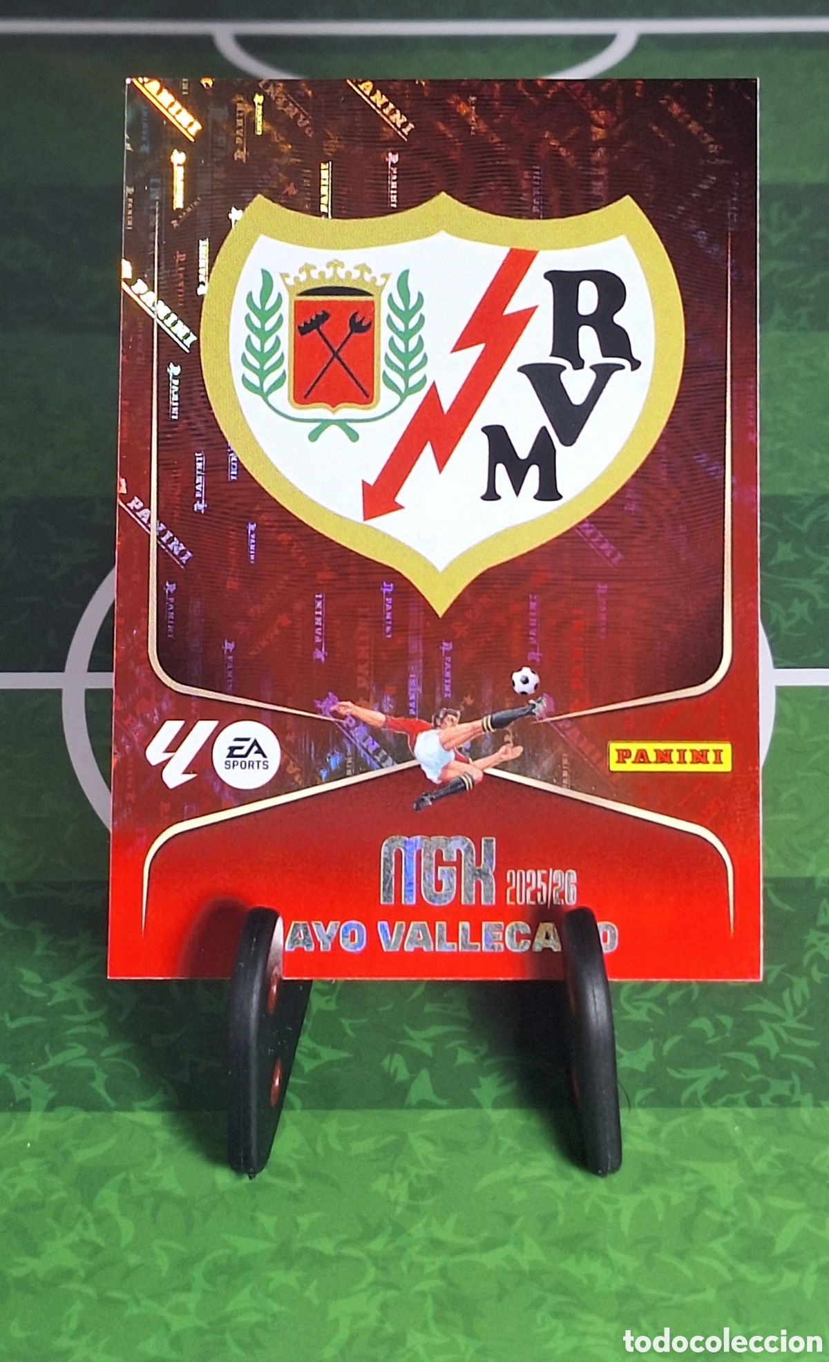 Cromos de f&uacute;tbol: ESCUDO RAYO VALLECANO #289 MGK 2025/2026
