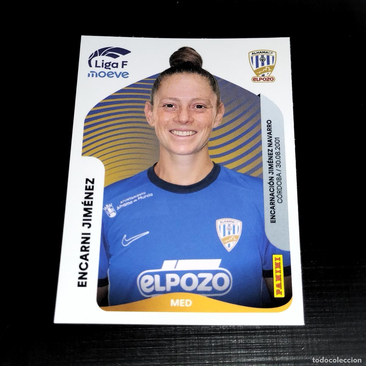 Cromos de Futebol: 14 ENCARNI JIMENEZ ALHAMA CF EL POZO CROMOS LIGA F MOEVE FEMENINA PANINI 2025 2026 25 26