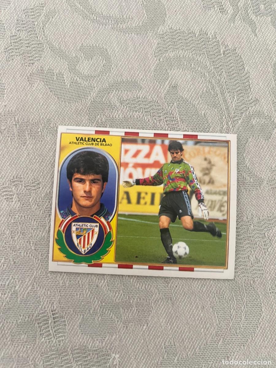 Cromos de f&uacute;tbol: VALENCIA ATHLETIC CLUB DE BILBAO SIN PEGAR LIGA ESTE 1996 1997