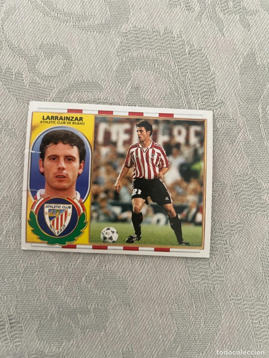 Cromos de f&uacute;tbol: LARRAINZAR ATHLETIC CLUB DE BILBAO SIN PEGAR LIGA ESTE 1996 1997