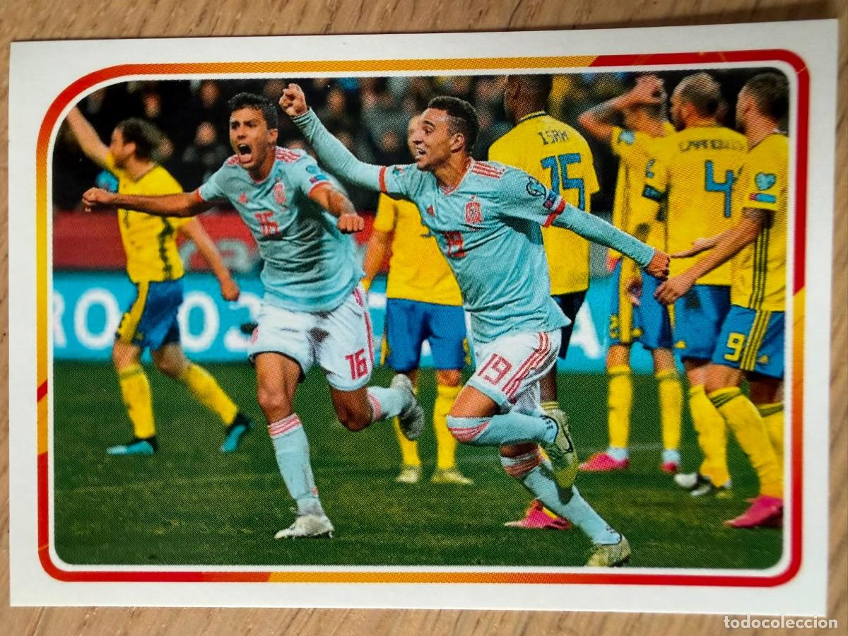 Cromos de f&uacute;tbol: 12 RODRIGO ALBUM DE LA SELECCION CARREFOUR ESPA&Ntilde;A EURO EUROCOPA 2020 20 STICKER SIN PEGAR PANINI