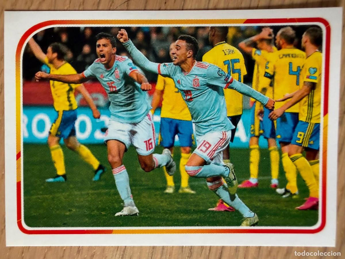 Cromos de f&uacute;tbol: 12 RODRIGO ALBUM DE LA SELECCION CARREFOUR ESPA&Ntilde;A EURO EUROCOPA 2020 20 STICKER SIN PEGAR PANINI